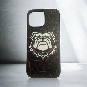 Black Bulldog Phone Case